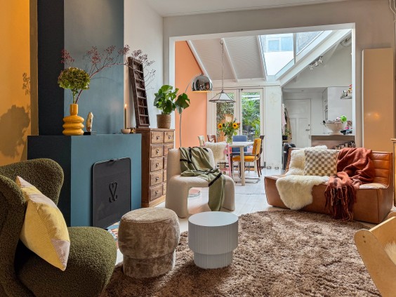 Metamorfose woonkamer - Theo-Bert Pot