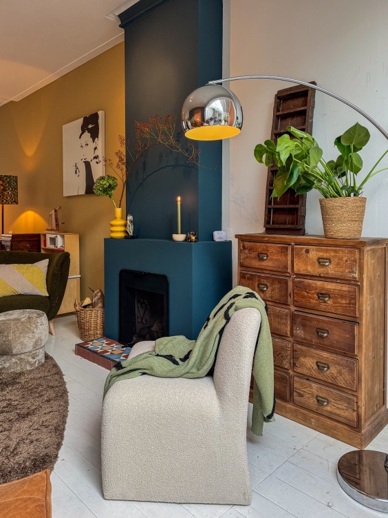 Metamorfose woonkamer - Theo-Bert Pot