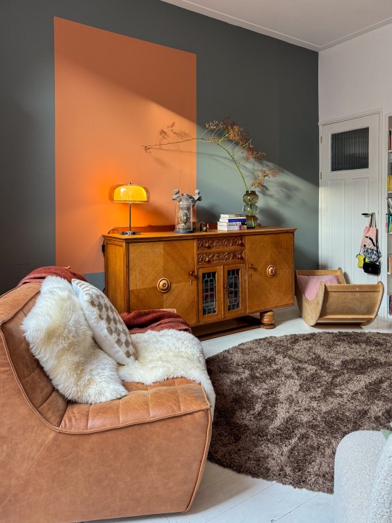 Metamorfose woonkamer - Theo-Bert Pot