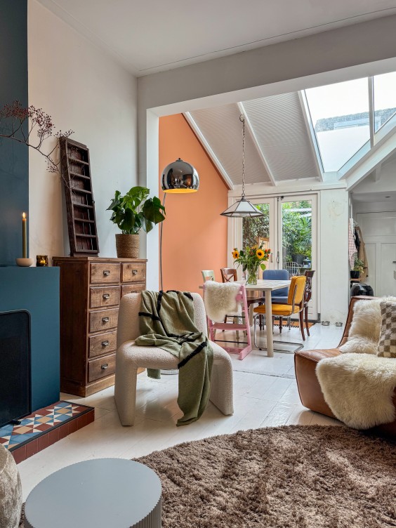 Metamorfose woonkamer - Theo-Bert Pot