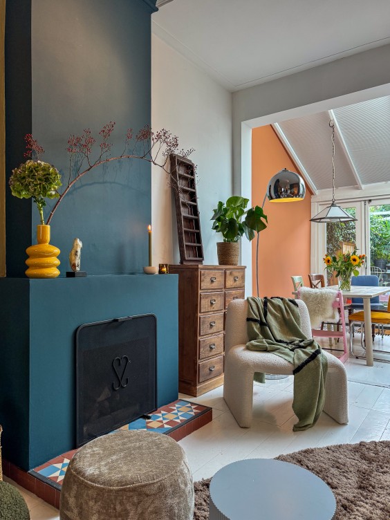 Metamorfose woonkamer - Theo-Bert Pot