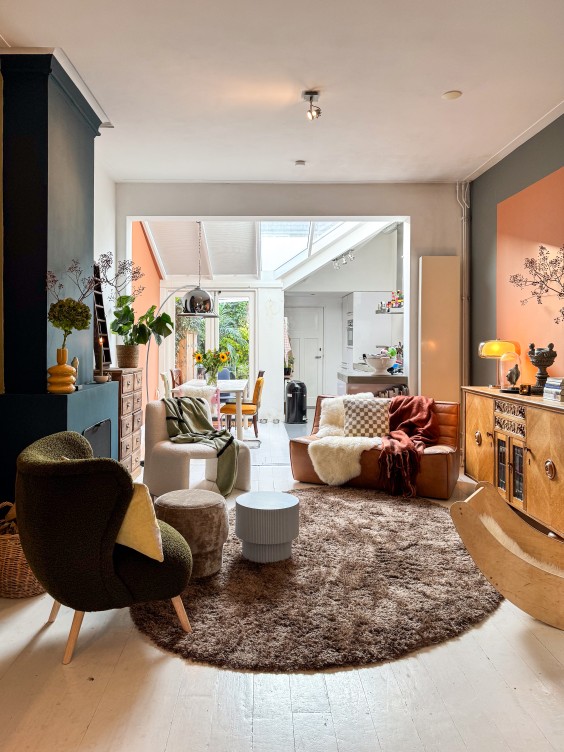 Metamorfose woonkamer - Theo-Bert Pot