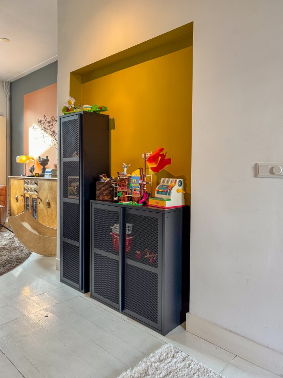 Metamorfose woonkamer - Theo-Bert Pot