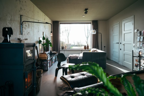 Industrieel arbeidershuisje | Fotografie: Marjon Lukje