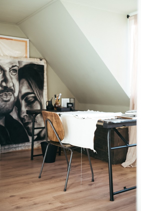 Industrieel arbeidershuisje | Fotografie: Marjon Lukje