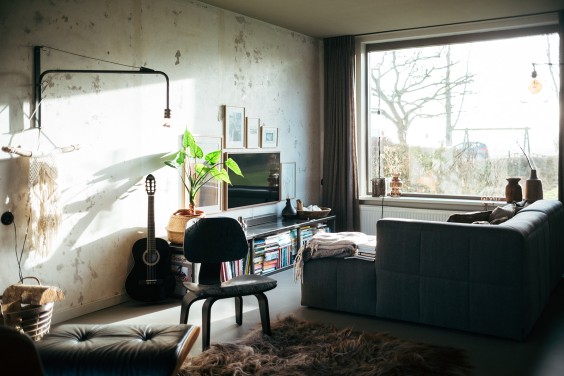 Industrieel arbeidershuisje | Fotografie: Marjon Lukje