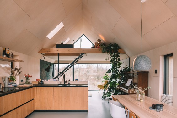 Houten huis in Almere | Fotografie: Sheena Schouwink