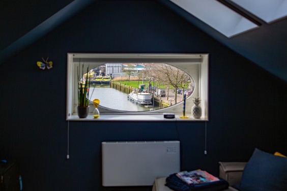 Havenzicht apaprtement Maassluis | Fotografie: Roos Eijmers