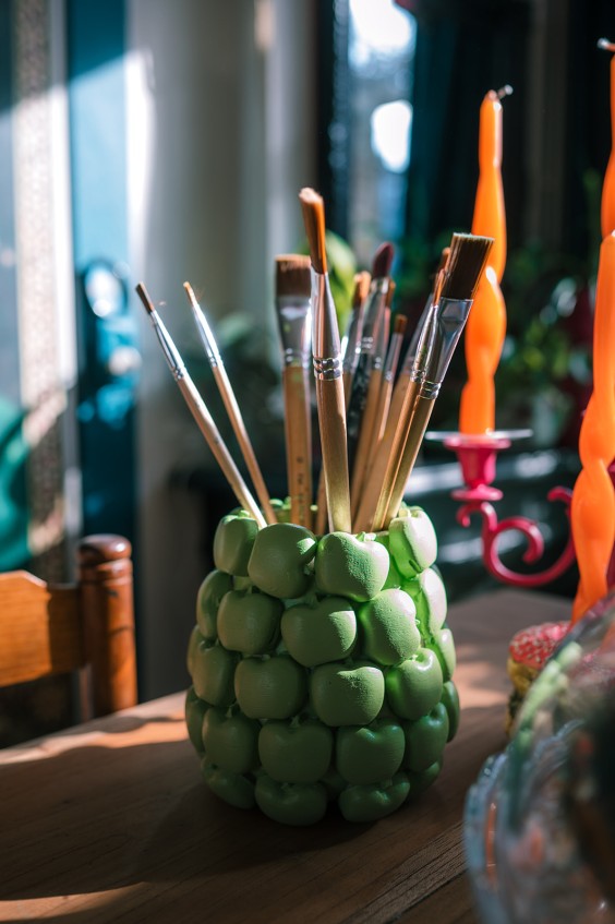 Huis vol kleur in Haarlem | Fotografie: Sheena Schouwink