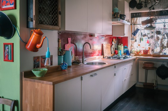 Huis vol kleur in Haarlem | Fotografie: Sheena Schouwink