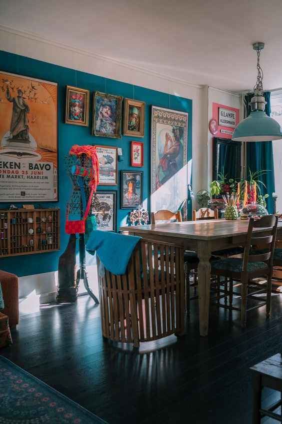 Huis vol kleur in Haarlem | Fotografie: Sheena Schouwink