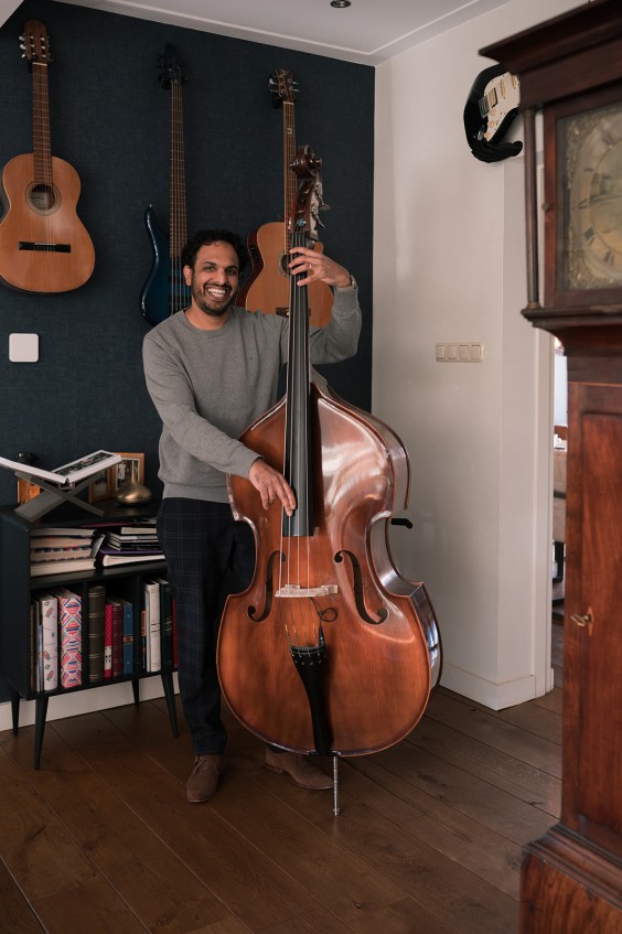 Muziek speelt een belangrijke rol in huis | Foto: Sheena Schouwink