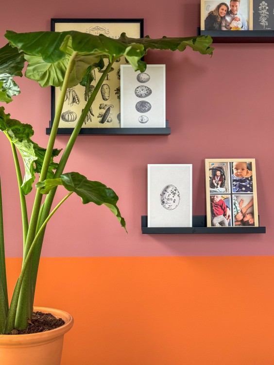 Metamorfose woonkamer Theo-Bert Pot