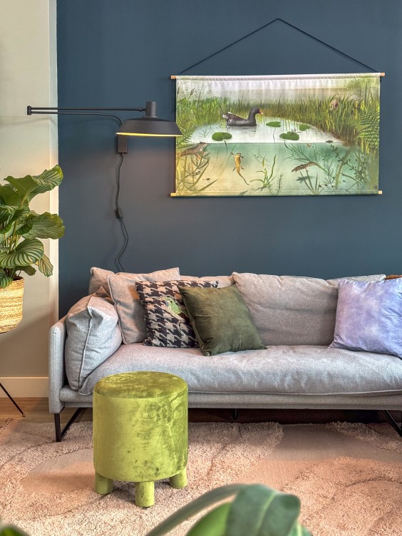 Metamorfose woonkamer Theo-Bert Pot