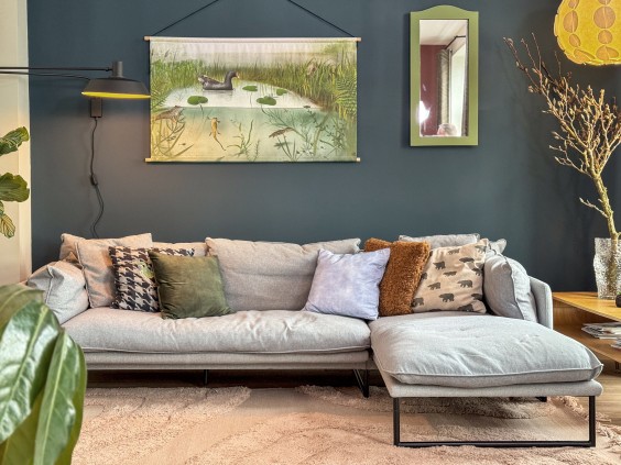 Metamorfose woonkamer Theo-Bert Pot