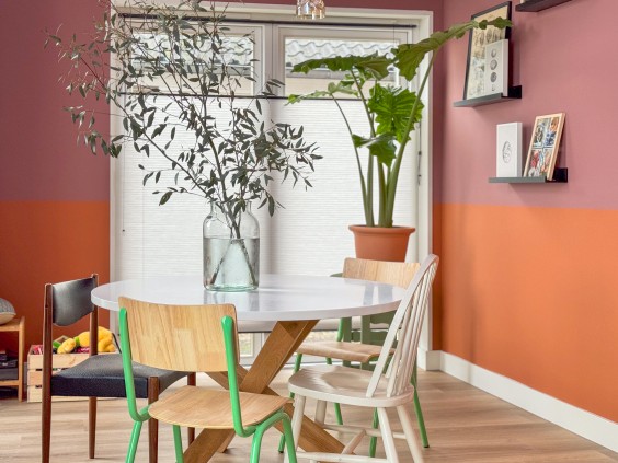 Metamorfose woonkamer Theo-Bert Pot