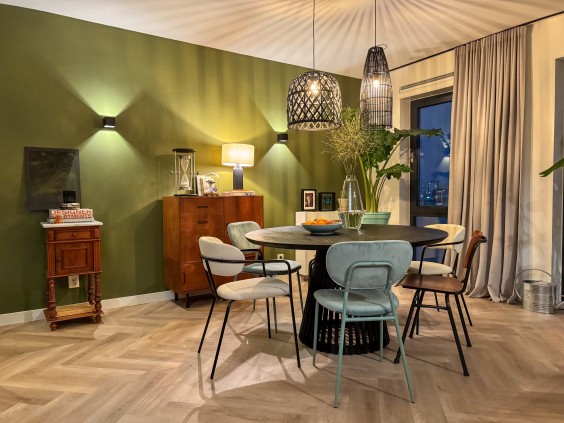 Metamorfose woonkamer Theo-Bert Pot