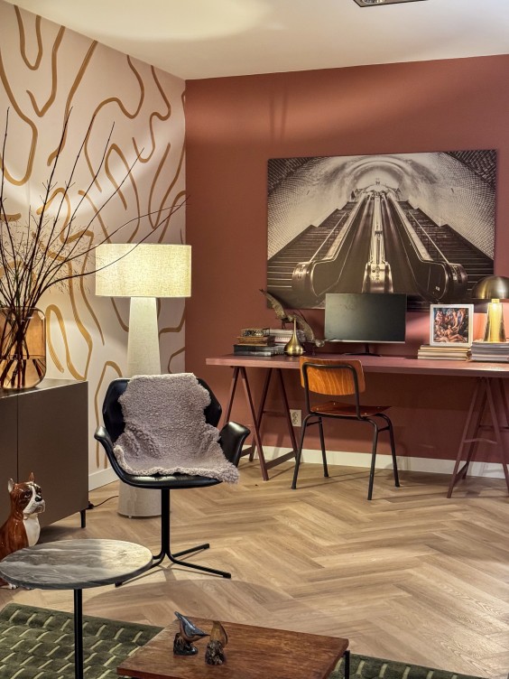 Metamorfose woonkamer Theo-Bert Pot