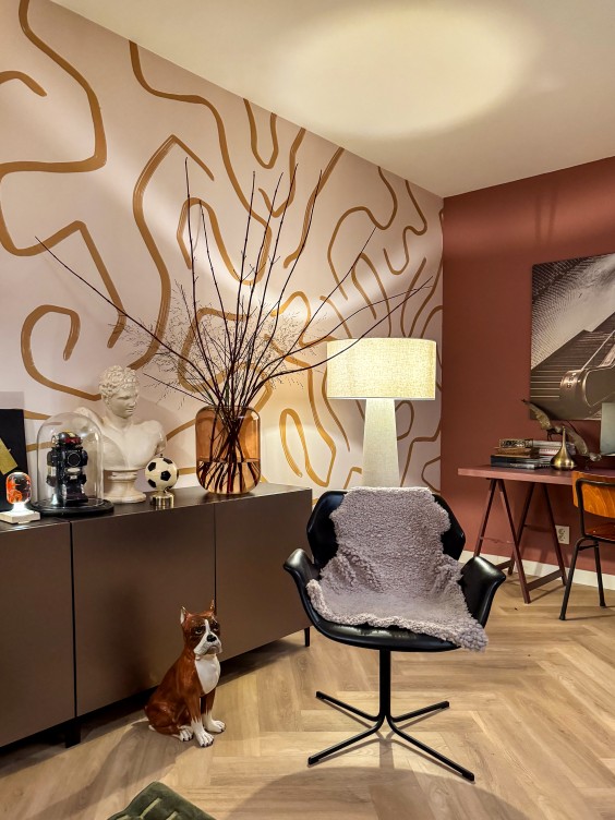 Metamorfose woonkamer Theo-Bert Pot