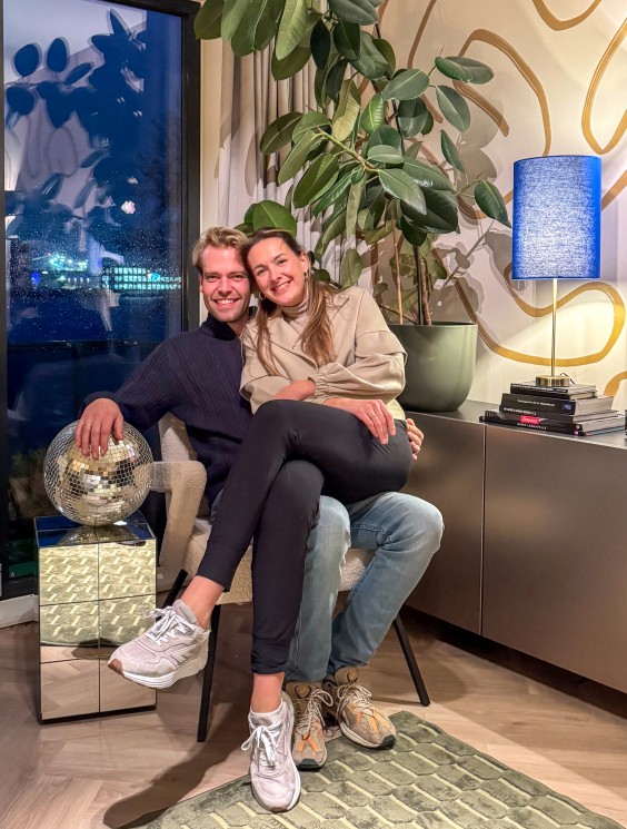 Metamorfose woonkamer Theo-Bert Pot