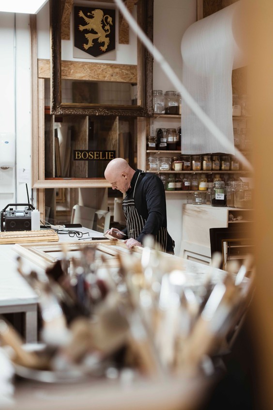 Lijstenrestaurateur Sander | Liesbeth Disbergen