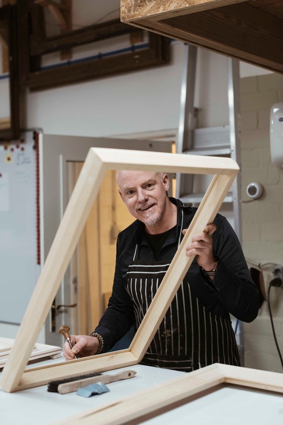 Lijstenrestaurateur Sander | Liesbeth Disbergen