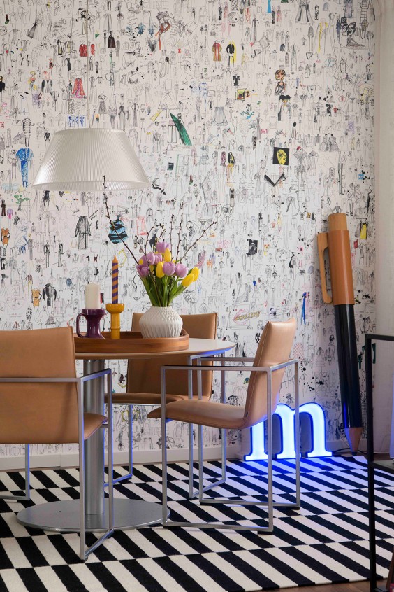 Volop vintage design in dit appartement | Fotografie: Liesbeth Disbergen