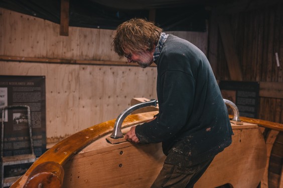 Scheepsbouwer Kortenhoef | Fotografie: Sheena Schouwink