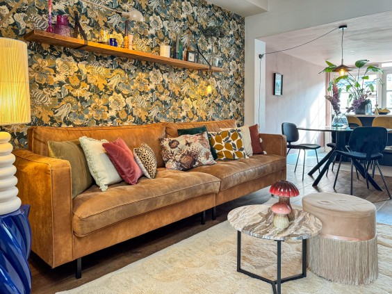 Woonkamer metamorfose - Theo-Bert Pot