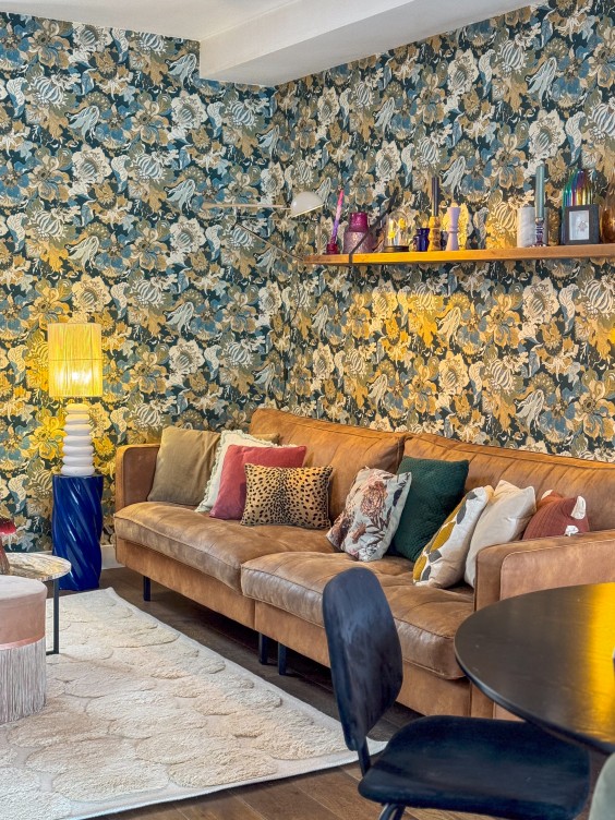 Woonkamer metamorfose - Theo-Bert Pot