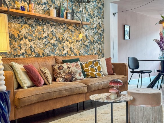 Woonkamer metamorfose - Theo-Bert Pot