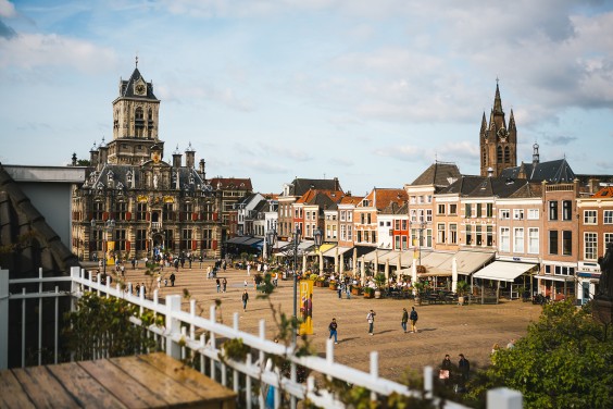 Monumentaal pand in Delft | Fotografie: Roos Eijmers