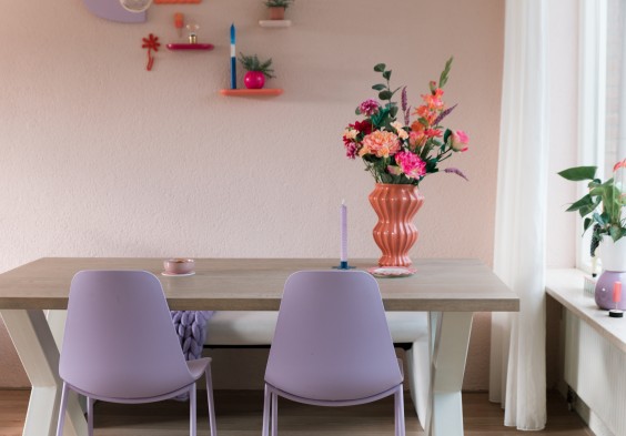 Eettafel funhuis - Sheena Schouwink