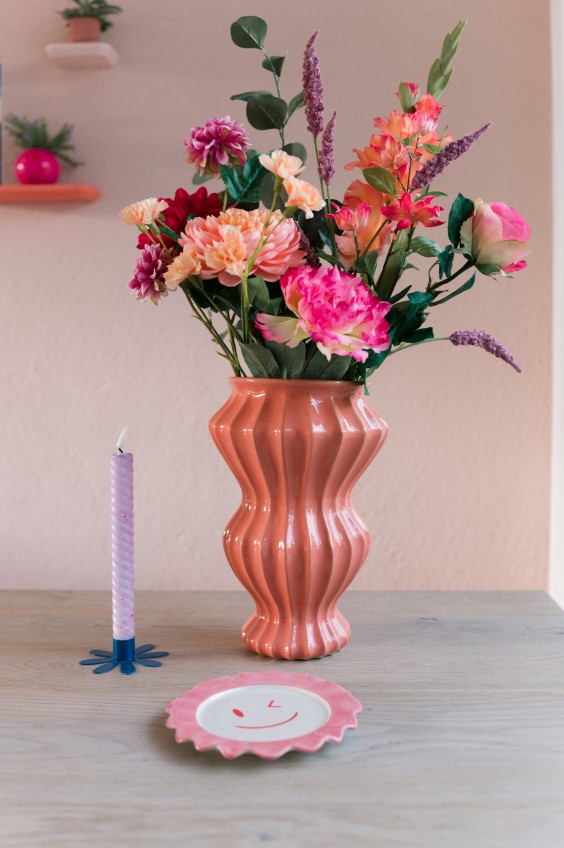 Bloementafel funhuis - Sheena Schouwink