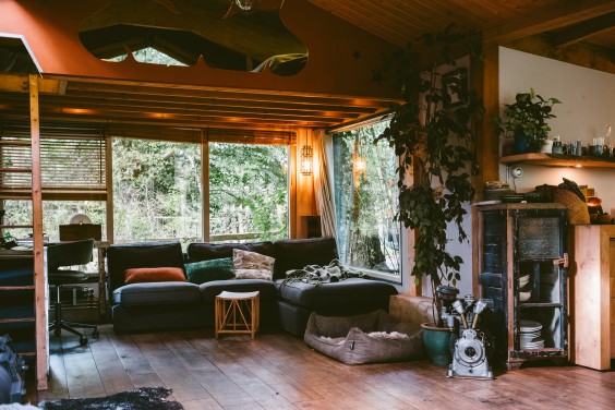 Bijzondere boomhut - Foto: Marjon Lukje