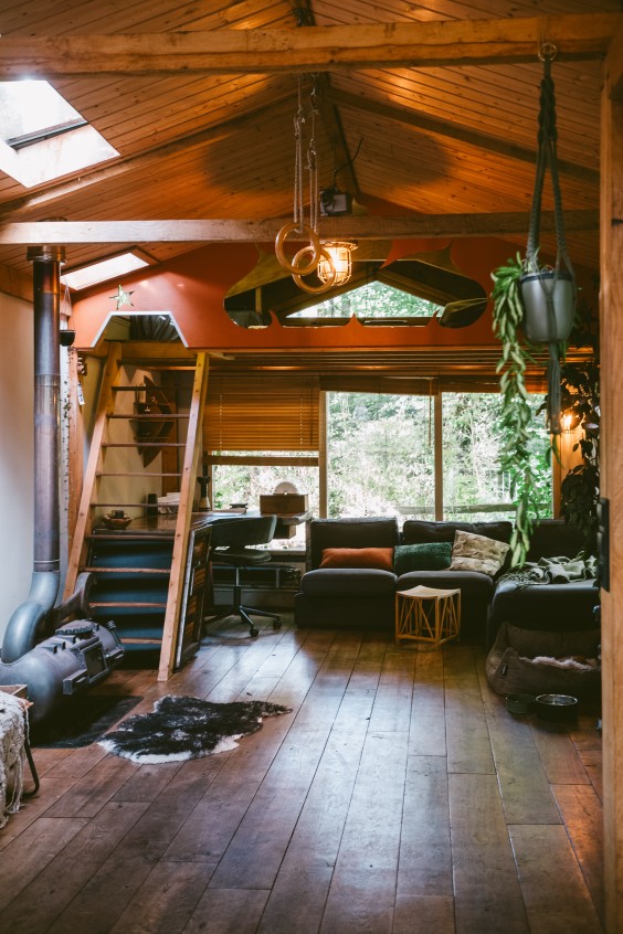 Bijzondere boomhut - Foto: Marjon Lukje