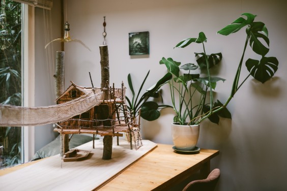 Bijzondere boomhut - Foto: Marjon Lukje