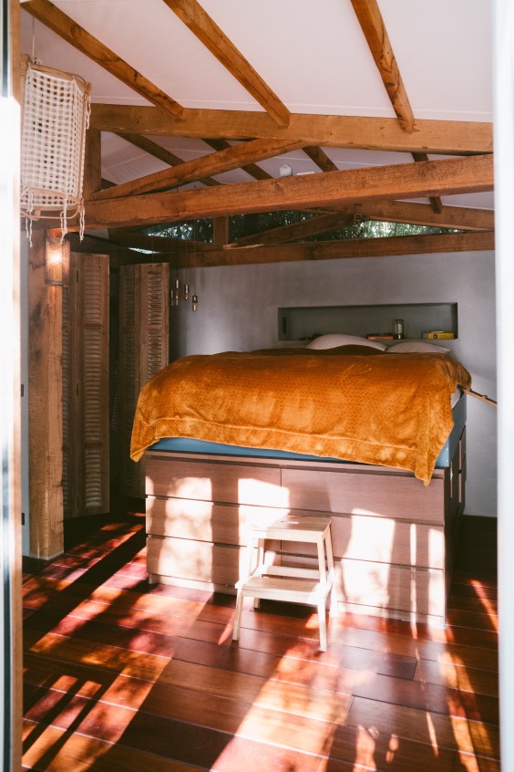 Bijzondere boomhut - Foto: Marjon Lukje