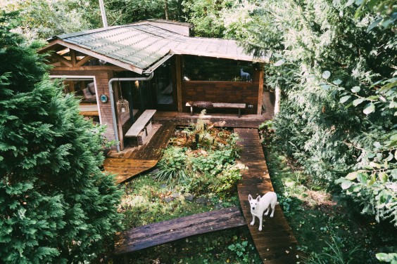 Bijzondere boomhut - Foto: Marjon Lukje