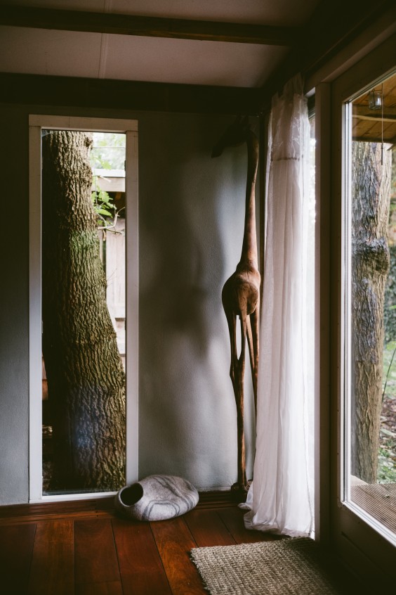 Bijzondere boomhut - Foto: Marjon Lukje