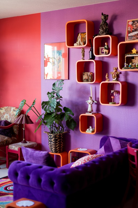 Kleurrijk appartement Gouda - Fotografie: Roos Eijmers