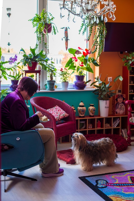 Kleurrijk appartement Gouda - Fotografie: Roos Eijmers