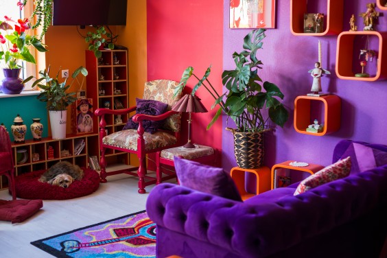 Kleurrijk appartement Gouda - Fotografie: Roos Eijmers