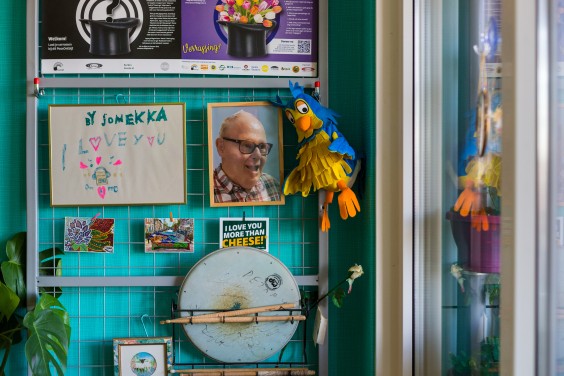 Kleurrijk appartement Gouda - Fotografie: Roos Eijmers