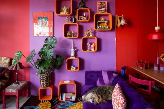 Kleurrijk appartement Gouda - Fotografie: Roos Eijmers