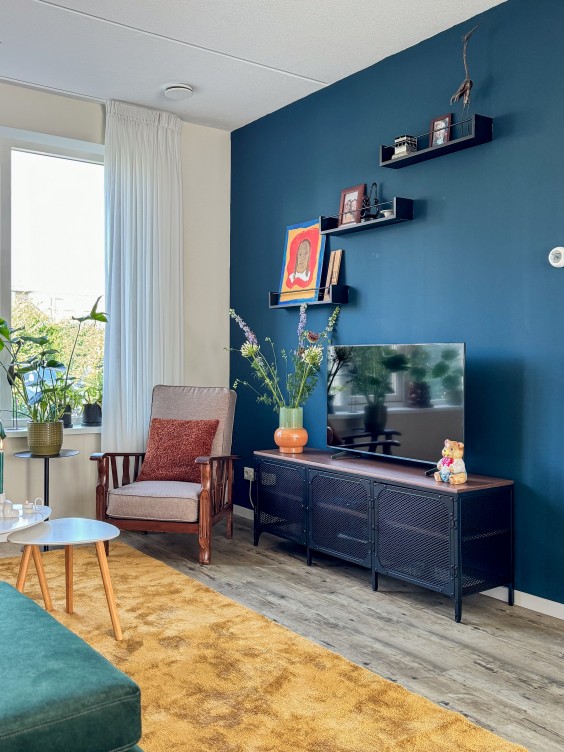 Metamorfose woonkamer Theo-Bert Pot