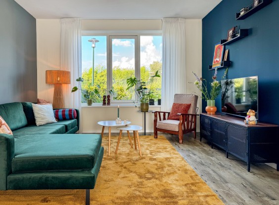 Metamorfose woonkamer Theo-Bert Pot