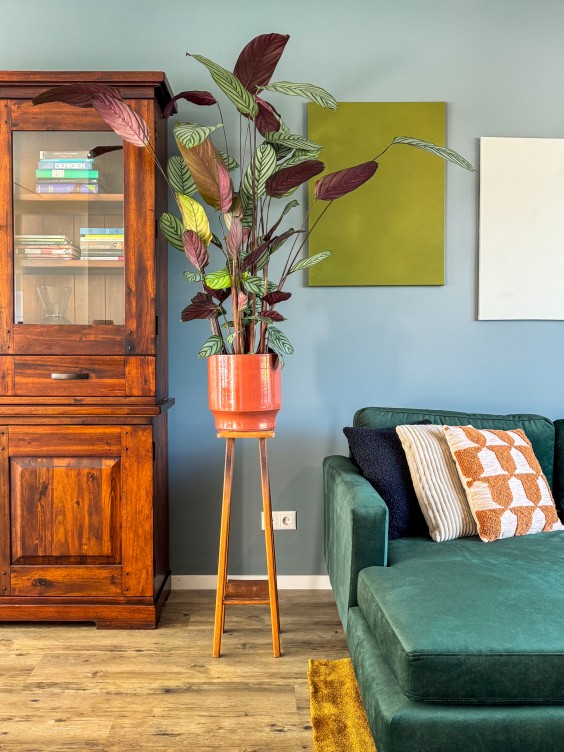 Metamorfose woonkamer Theo-Bert Pot