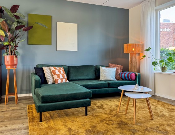 Metamorfose woonkamer Theo-Bert Pot