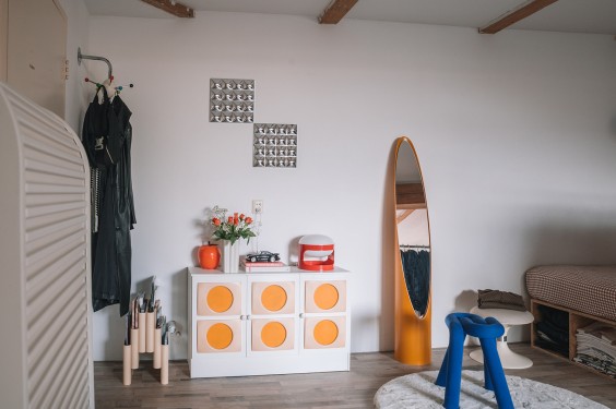 jaren '70 interieur in de historische Oranje-Nassau Kazerne | Fotografie: Sheena Schouwink